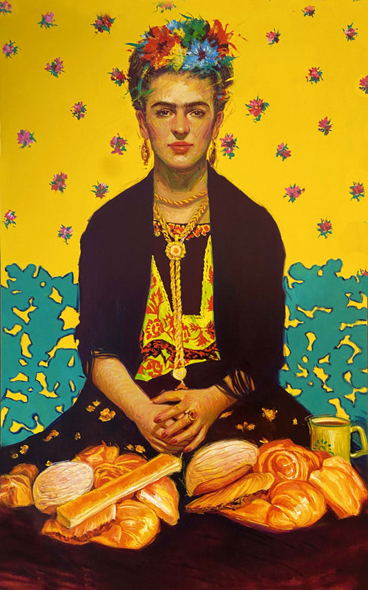 "Frida Con Pan" Fine Art Print
