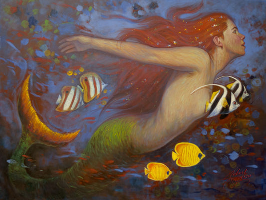"Judith Mermaid" Fine Art Print