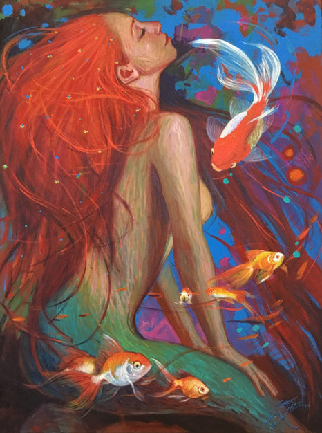 "Mermaid Series 3" Fine Art Print
