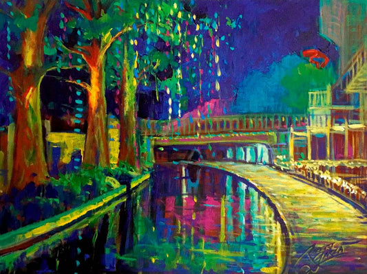 "River Walk San Antonio" Fine Art Print